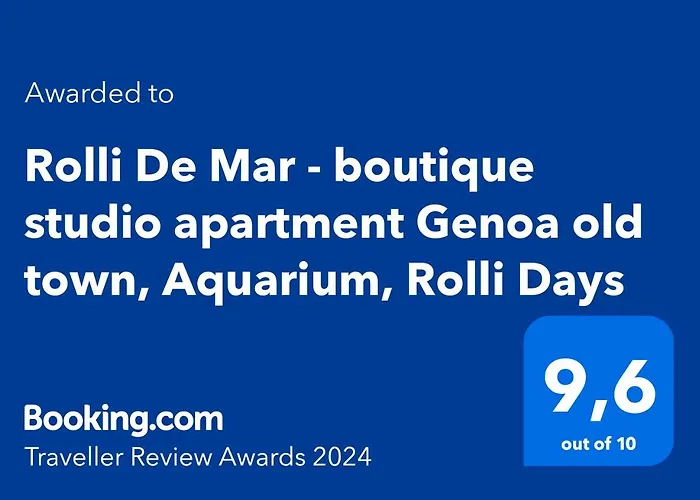 Apartmán Rolli De Mar - Il Tuo Rolli Nel Cuore Di Genova, Acquario E Porto Antico